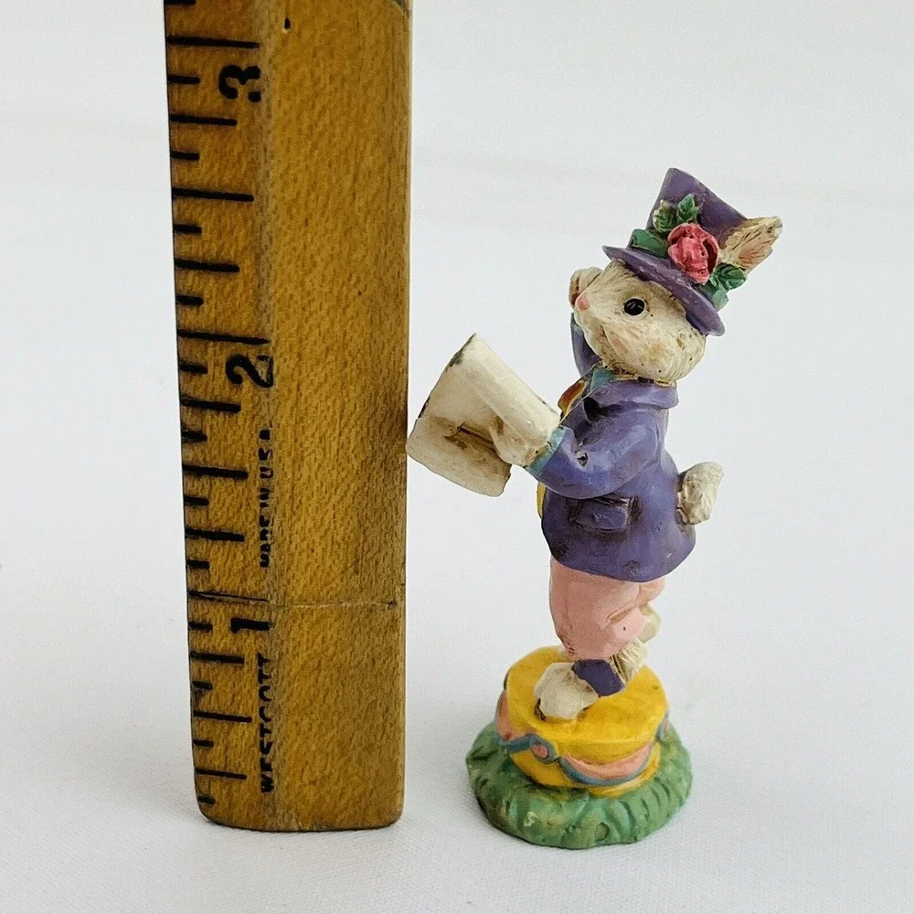 Cottontail Lane Mayor Bunny Figurine Easter Springtime Midwest of Cannon‎ Falls